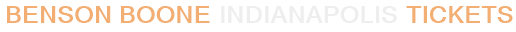 Benson Boone Indianapolis Tickets